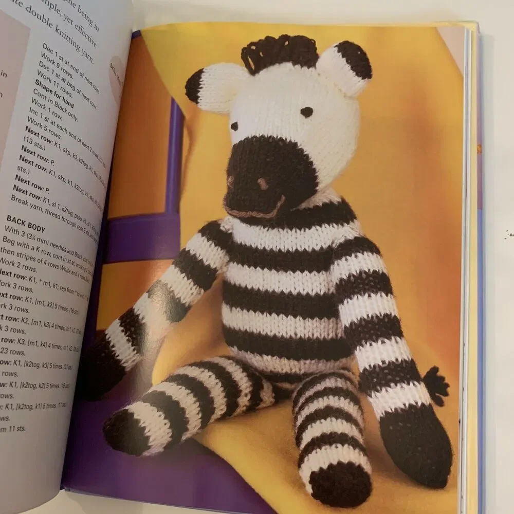 Knitted Toys Knitting Patterns Book Fiona Mctague